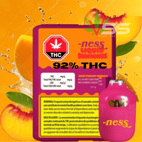 Ness Iced Peachy Mango Liquid Diamond Disposable Vape-1g Brandon Vape SuperStore and Cannabis Manitoba Canada