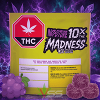 No Future 10x The Madness: The Sour Purple One Live Rosin Indica Gummies Brandon Vape SuperStore and Cannabis Manitoba Canada