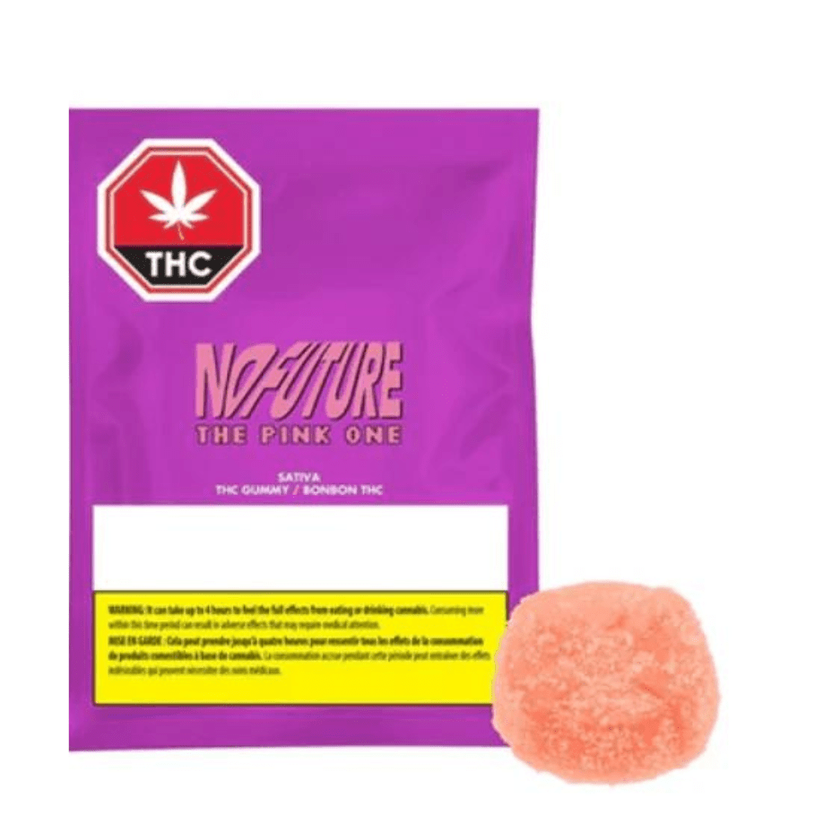 No Future The Pink One Sativa Gummy-1x10mg 1x10mg Brandon Vape SuperStore and Cannabis Manitoba Canada