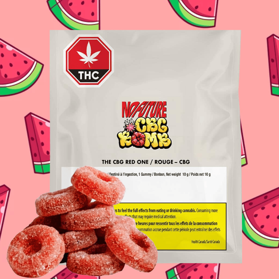 No Future The Red One CBG Cluster Bomb-10x10g Brandon Vape SuperStore and Cannabis Manitoba Canada
