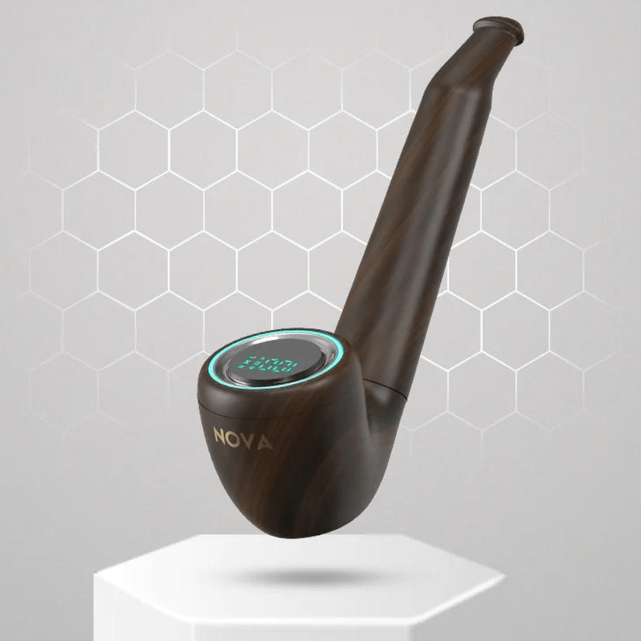 Nova Pipe 510 Thread Battery Dark Wood Brandon Vape SuperStore and Cannabis Manitoba Canada