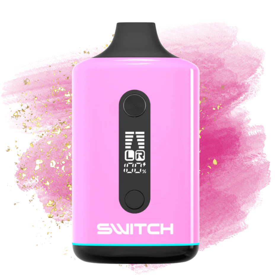 Nova Switch Dual Cart 510 Battery 650mAh Pink Brandon Vape SuperStore and Cannabis Manitoba Canada