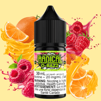 O-Razz Salt Nic by Radical E-liquid 30mL / 12mg Brandon Vape SuperStore and Cannabis Manitoba Canada