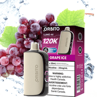 Orbito Lumo-AI 120K Disposable Vape-Grape Ice 120000 / 20mg Brandon Vape SuperStore and Cannabis Manitoba Canada
