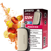 Orbito Lumo-AI 120K Disposable Vape-Peach Ice 120000 / 20mg Brandon Vape SuperStore and Cannabis Manitoba Canada