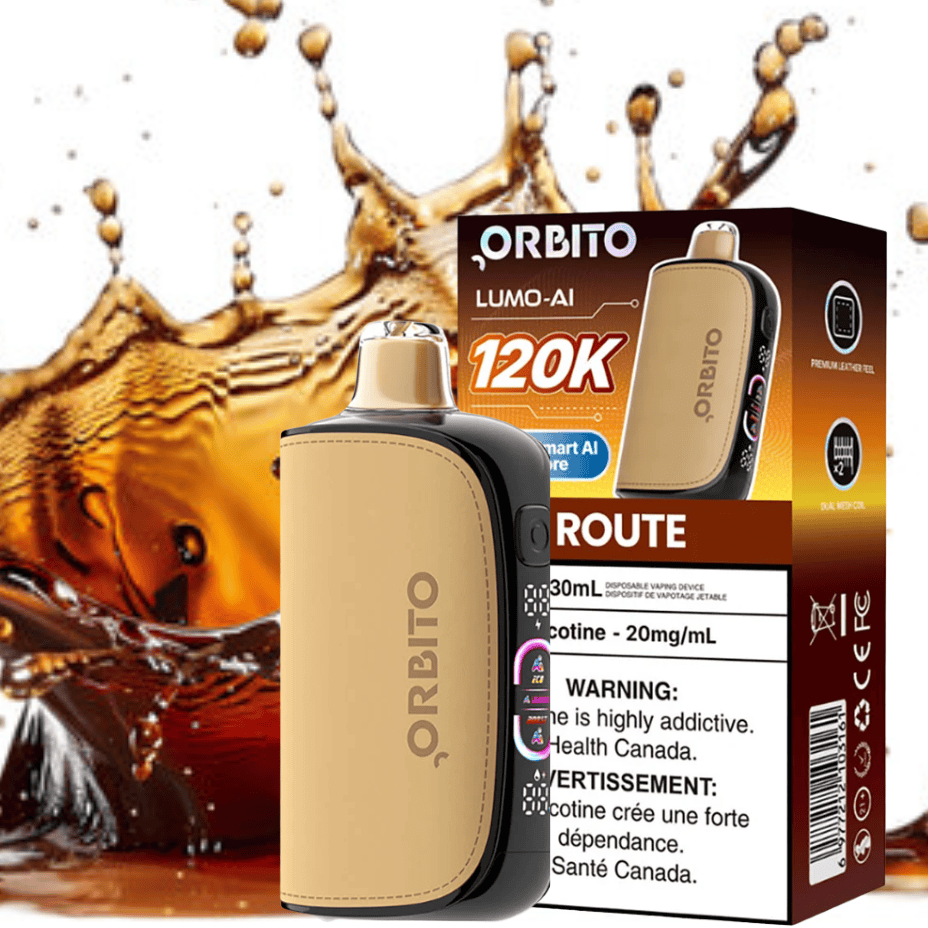 Orbito Lumo-AI 120K Disposable Vape-Route 120000 / 20mg Brandon Vape SuperStore and Cannabis Manitoba Canada