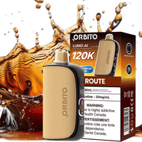 Orbito Lumo-AI 120K Disposable Vape-Route 120000 / 20mg Brandon Vape SuperStore and Cannabis Manitoba Canada