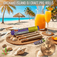 Orchard Island OJ Hybrid CRAFT Pre-Rolls - 3x0.5g Brandon Vape SuperStore and Cannabis Manitoba Canada