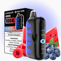 Oxbar G100K Disposable Vape - Blueberry Raspberry Watermelon 100K Puffs / 20mg Brandon Vape SuperStore and Cannabis Manitoba Canada