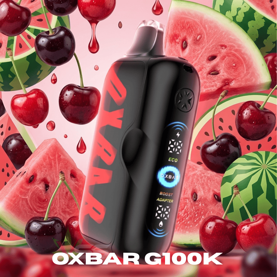 Oxbar G100K Disposable Vape - Cherry Watermelon 100K Puffs / 20mg Brandon Vape SuperStore and Cannabis Manitoba Canada