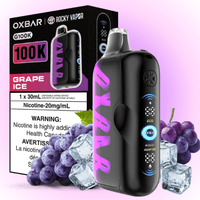 Oxbar G100K Disposable Vape - Grape Ice 100K Puffs / 20mg Brandon Vape SuperStore and Cannabis Manitoba Canada