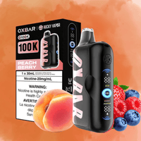 Oxbar G100K Disposable Vape - Peach Berry 100000 Puffs / 20mg Brandon Vape SuperStore and Cannabis Manitoba Canada