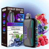Oxbar G42k Disposable Vape-Blueberry Raspberry Ice 20mg / 42000 Brandon Vape SuperStore and Cannabis Manitoba Canada