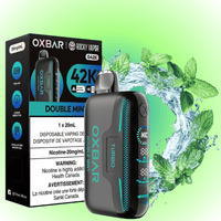 Oxbar G42k Disposable Vape-Double Mint Brandon Vape SuperStore and Cannabis Manitoba Canada