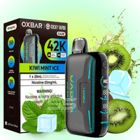 Oxbar G42k Disposable Vape-Kiwi Mint Ice 20mg / 42000 Puffs Brandon Vape SuperStore and Cannabis Manitoba Canada