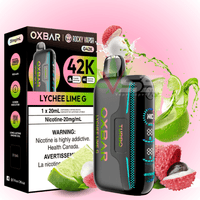 Oxbar G42k Disposable Vape-Lychee Lime G 20mg / 42000 Brandon Vape SuperStore and Cannabis Manitoba Canada