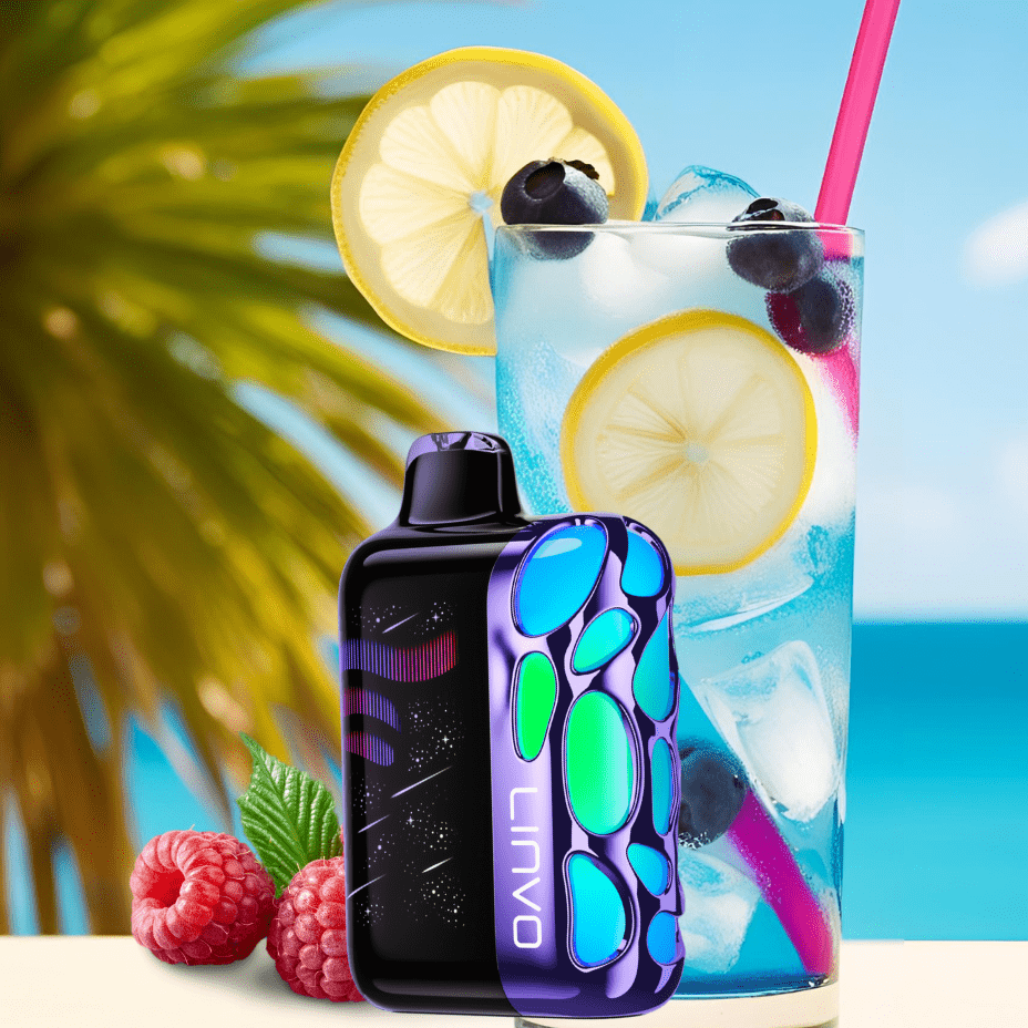 Oxbar Linvo Rave 60k Disposable Vape-Blueberry Raspberry Lemon Brandon Vape SuperStore and Cannabis Manitoba Canada