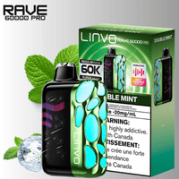 Oxbar Linvo Rave 60k Disposable Vape-Double Mint Brandon Vape SuperStore and Cannabis Manitoba Canada
