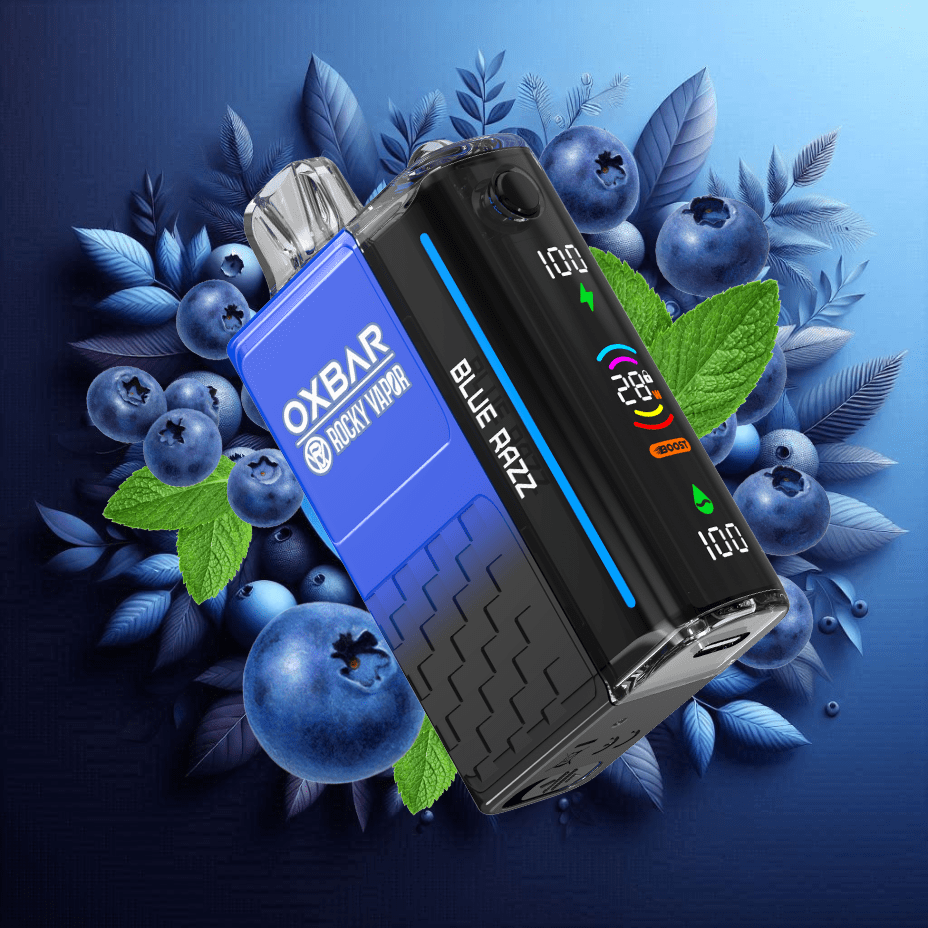 OXBAR M20K Disposable Vape - Blue Razz in Manitoba 20mg / 20000 Puffs Brandon Vape SuperStore and Cannabis Manitoba Canada