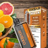 Oxbar M85K Disposable Vape - Grapefruit Lemon 20mg Brandon Vape SuperStore and Cannabis Manitoba Canada