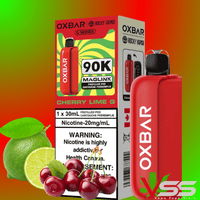 Oxbar Maglink 90K Closed Pods-Cherry Lime G Brandon Vape SuperStore and Cannabis Manitoba Canada