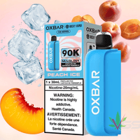 Oxbar Maglink 90K Closed Pods-Peach Ice 90000 Puffs / 20mg Brandon Vape SuperStore and Cannabis Manitoba Canada