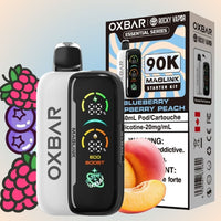 Oxbar Maglink 90K Starter Kit-Blue Raspberry Peach Brandon Vape SuperStore and Cannabis Manitoba Canada