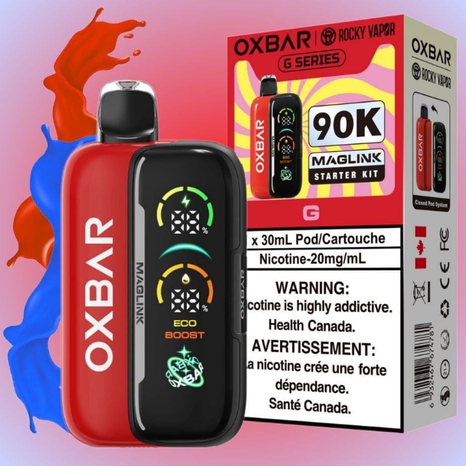 Oxbar Maglink 90K Starter Kit-G Brandon Vape SuperStore and Cannabis Manitoba Canada