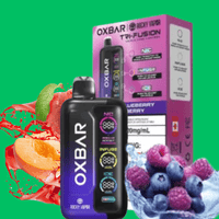 Oxbar Tri-Fusion 45k Disposable Vape-Peach Blueberry Raspberry 45000 Puffs / 20mg Brandon Vape SuperStore and Cannabis Manitoba Canada