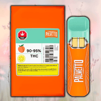 Palmetto Peach & Lemonade 3-in-1 Dual Chamber THC Disposable-1g 1g Brandon Vape SuperStore and Cannabis Manitoba Canada