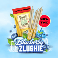 Papa's Herb Blueberry Zlshie Diamond Infused Hybrid Pre-Rolls-3x0.5g Brandon Vape SuperStore and Cannabis Manitoba Canada