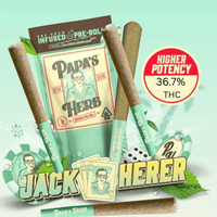 Papa's Herb Jack Herer Infused Sativa Pre-roll-5x0.5g Brandon Vape SuperStore and Cannabis Manitoba Canada