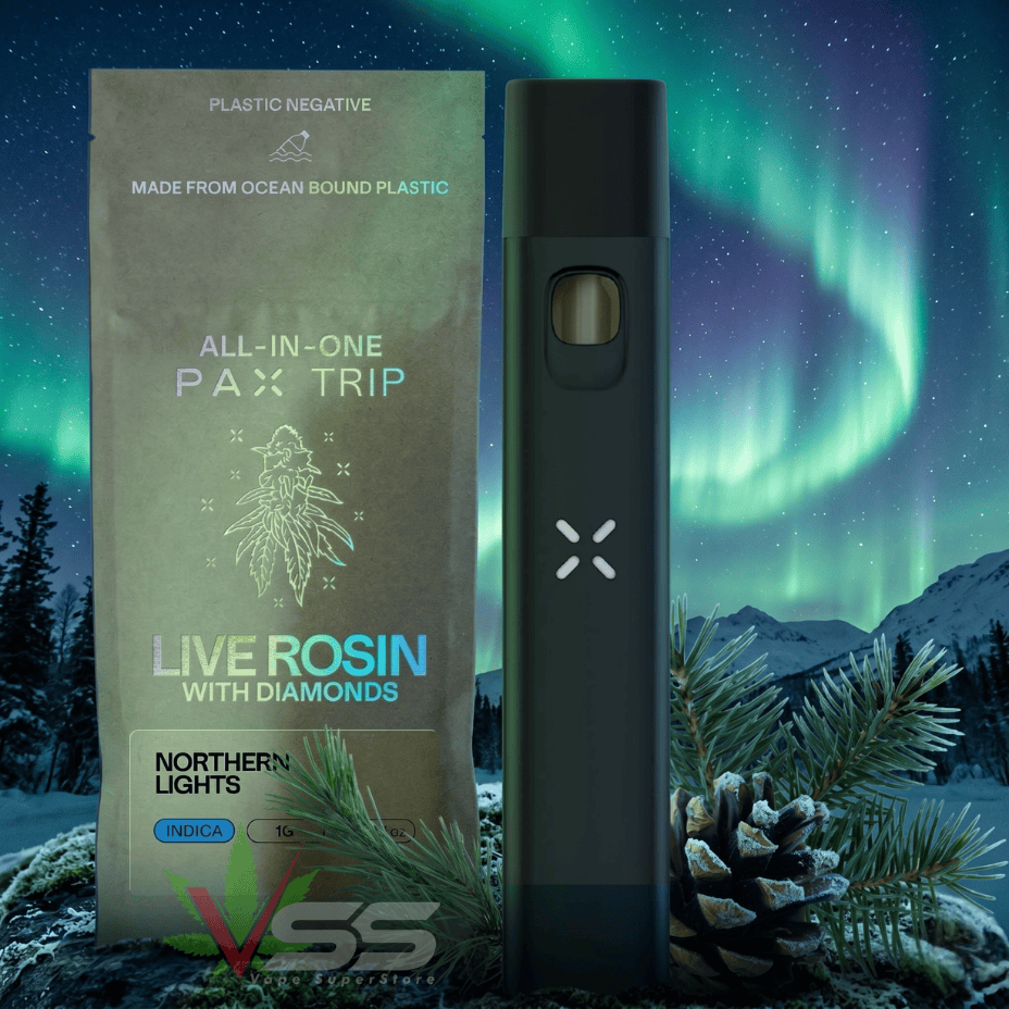 PAX Northern Lights AIO Indica Live Rosin Disposable Vape - 1g Brandon Vape SuperStore and Cannabis Manitoba Canada