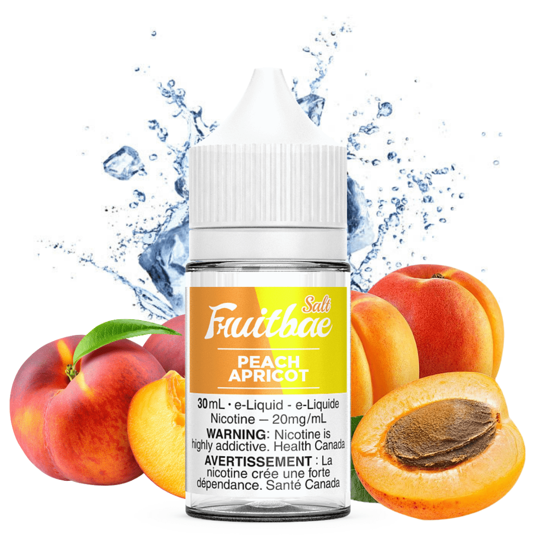 Peach Apricot By Fruitbae Salts 30ml / 12mg Brandon Vape SuperStore and Cannabis Manitoba Canada