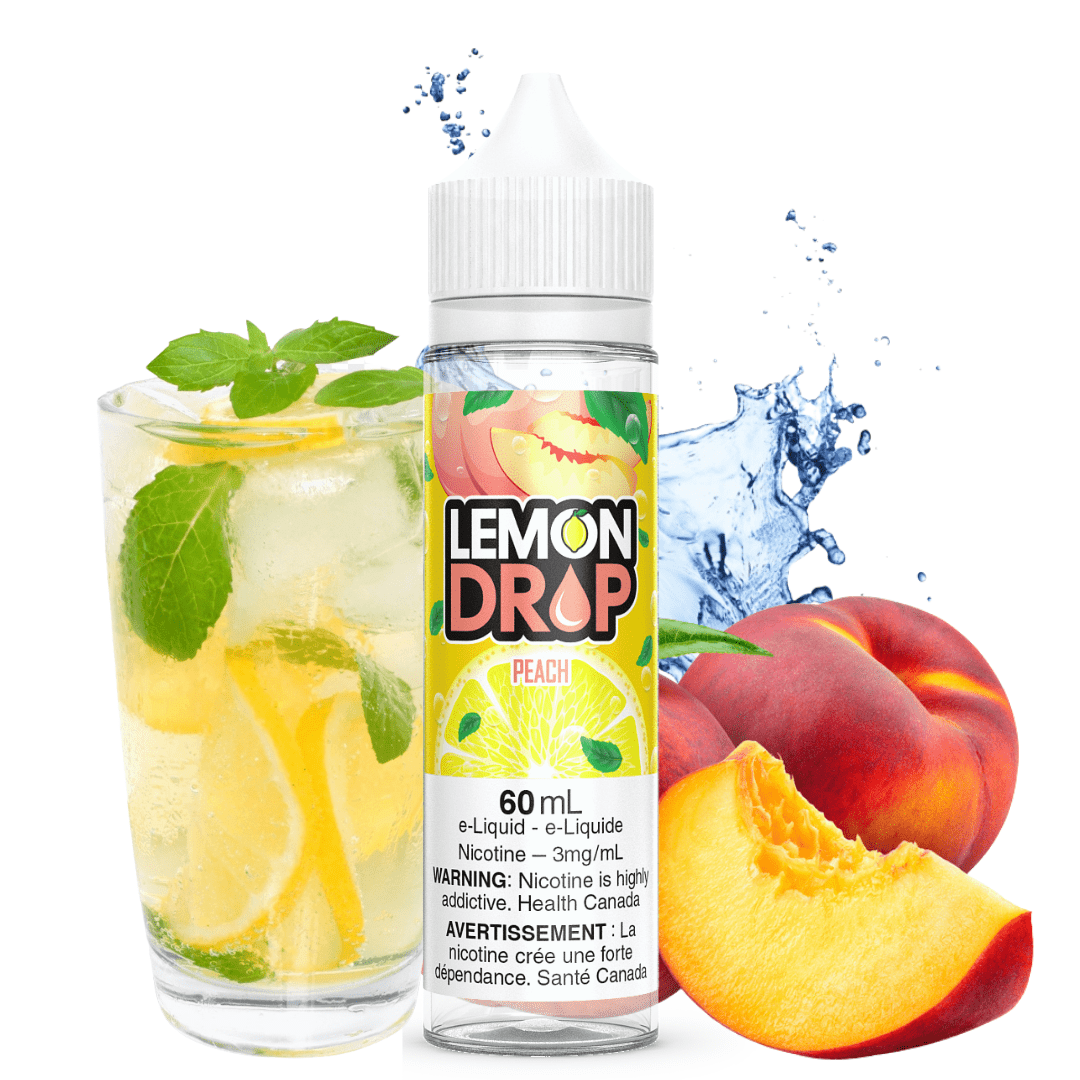 Peach by Lemon Drop E-Liquid 3mg Brandon Vape SuperStore and Cannabis Manitoba Canada