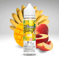 Peach Mango by Banana Bang E-Liquid 3mg Brandon Vape SuperStore and Cannabis Manitoba Canada