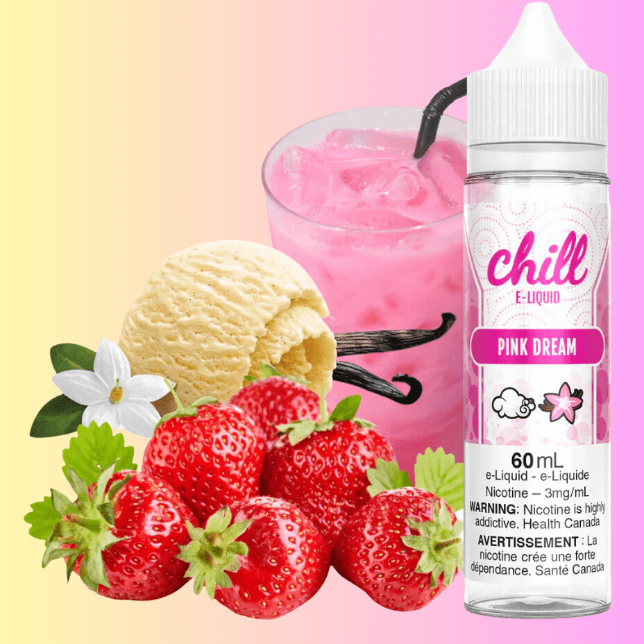 Pink Dream Salts by Chill E-Liquid 30ml / 12mg Brandon Vape SuperStore and Cannabis Manitoba Canada