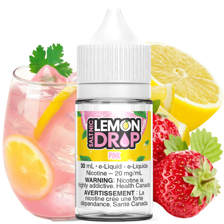 Pink Salt by Lemon Drop E-Liquid 30ml / 12mg Brandon Vape SuperStore and Cannabis Manitoba Canada