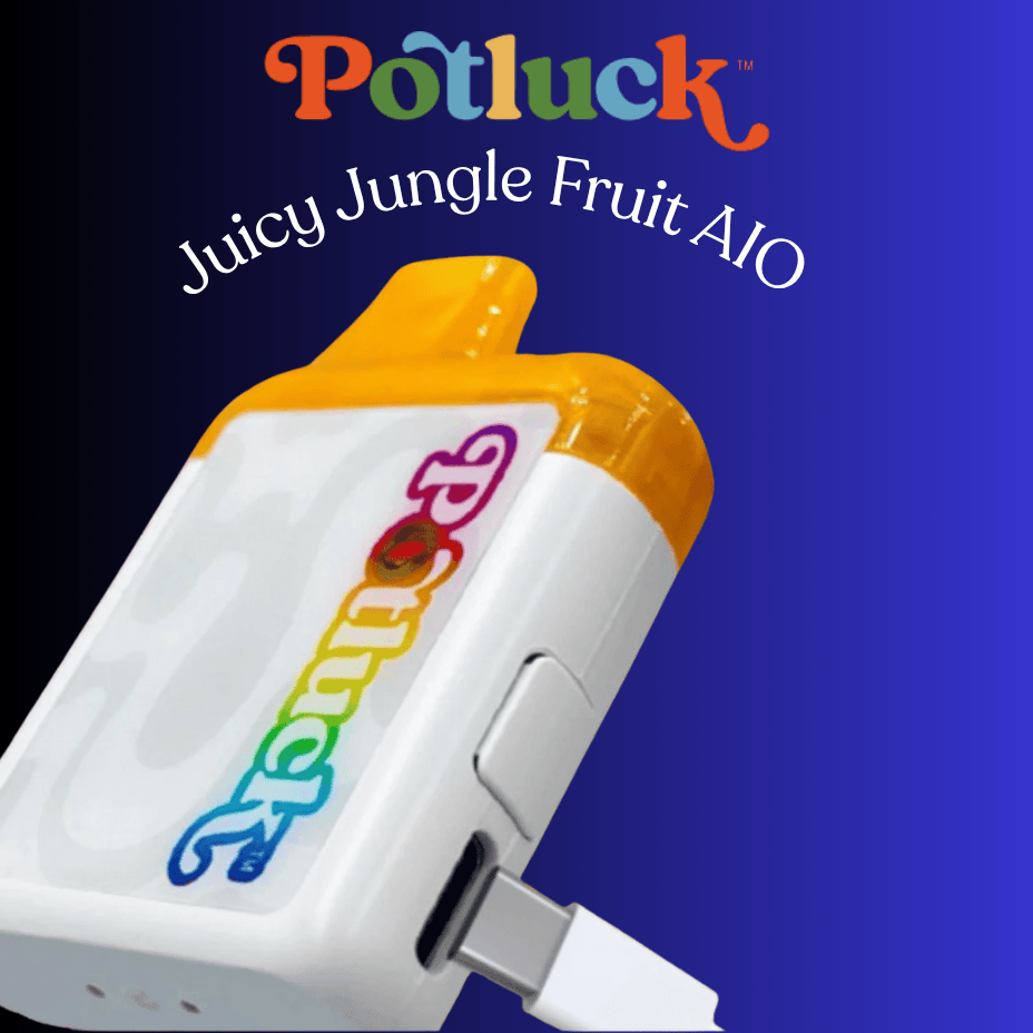 Potluck Juicy Jungle Fruit Hybrid Disposable-1g Brandon Vape SuperStore and Cannabis Manitoba Canada