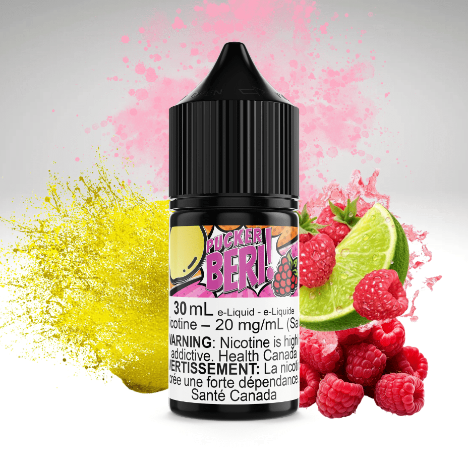 Pucker Beri Salt by Maverick E-Liquid 30mL / 12mg Brandon Vape SuperStore and Cannabis Manitoba Canada