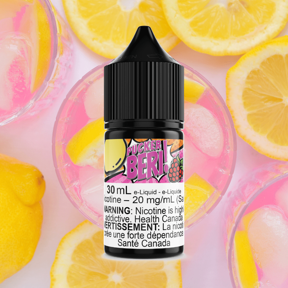 Pucker Beri Salt by Maverick E-Liquid Brandon Vape SuperStore and Cannabis Manitoba Canada