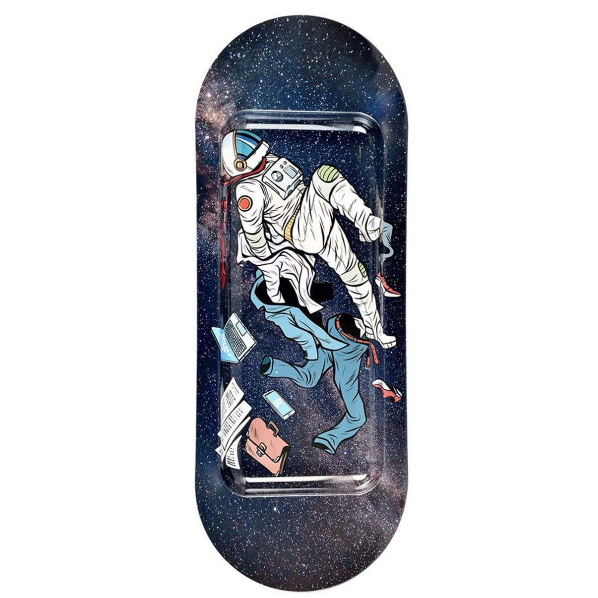 Pulsar SK8Tray Metal Rolling Tray 7.25" x 19.75" / Super Spaceman Brandon Vape SuperStore and Cannabis Manitoba Canada