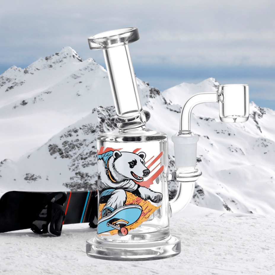 pulsar Sub-Zero Shredding Polar Bear Dab Rig 6.25" Brandon Vape SuperStore and Cannabis Manitoba Canada