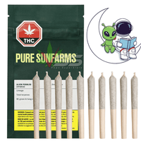 Pure Sunfarms Alien Pebbles Pre-rolls 10x0.35g Brandon Vape SuperStore and Cannabis Manitoba Canada