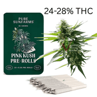 Pure Sunfarms Pink Kush Indica Pre-Roll-10x0.3g Brandon Vape SuperStore and Cannabis Manitoba Canada