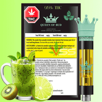 Queen of Bud Aventurine Liquid Crystals Sativa 510 Cart-1g Brandon Vape SuperStore and Cannabis Manitoba Canada