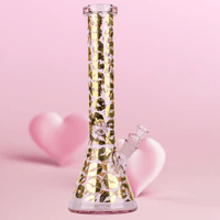 Red Eye Pink Lips 7mm Beaker-15" 7mm Brandon Vape SuperStore and Cannabis Manitoba Canada