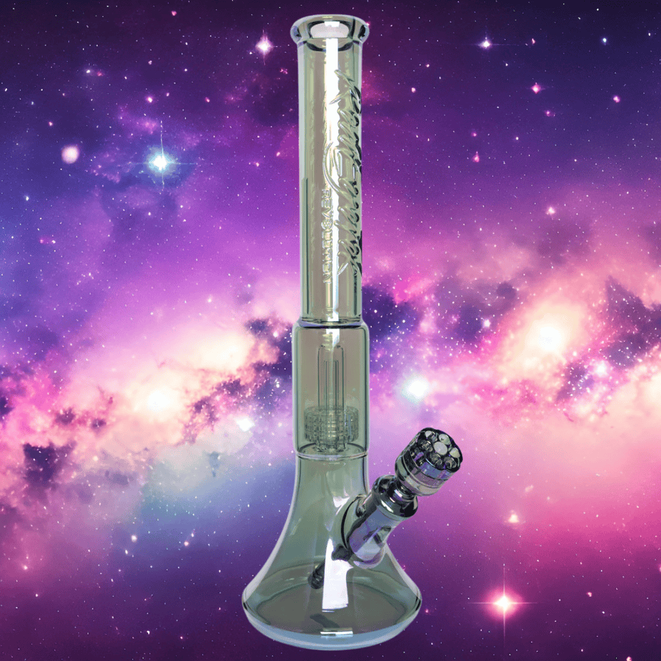 Red Eye Tek 9mm Matrix Perc Revolution Beaker Bong 19" Brandon Vape SuperStore and Cannabis Manitoba Canada