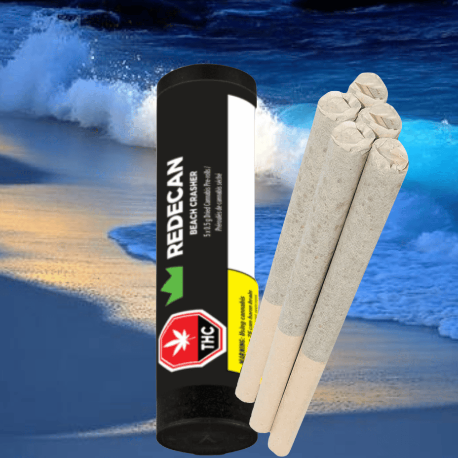 Redecan Beach Crasher Sativa Pre-Rolls-5x0.5g Brandon Vape SuperStore and Cannabis Manitoba Canada