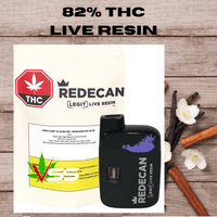 Redecan Live Resin Purple Churro Sativa Disposable-1.2g Brandon Vape SuperStore and Cannabis Manitoba Canada